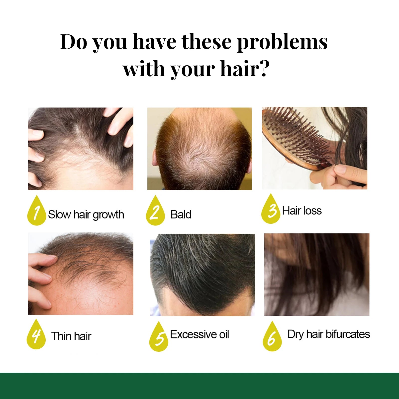 Ginger Oil Hair Booster Serum Spray Nourish Scalp Hair Follicles Refresh Control Oil Strengthen Hair Roots Nutrient Solution