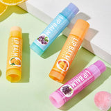 6/24pcs Assorted Fruit Flavor Lip Balm Set - Hydrating, Nourishing & Prevents Chapped Lips - Care for Dry Lips & Fine Lines
