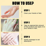 Poison Bee Hand and Foot Cream, a Natural Moisturizing Care Cream for Dry, Flaky Skin, Contains Organic Ingredients, Leaving Skin Soft, Smooth, and Hydrated