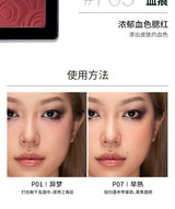 Kaleidos Blush Palette Makeup Waterproof Matte Finish For Cheek Facial Blusher On Vegan Korean Cosmetics Cruelty Free