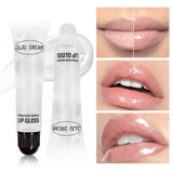 JUJU DREAM Translucent Nourishing Lip Gloss Hydrating Clear Lip Oil Repairing Glossy Lip Care