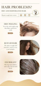 5-Second Smooth Hair Care Professional Magic Hair Mask, Natural Repair, Moisturizing, Anti-Split Ends, Repairs Damage, Smooths Frizz