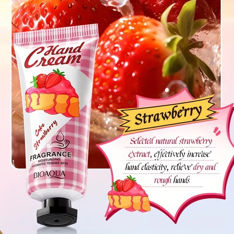 Christmas gift 5/box hand cream set,Fragrance hand cream,cream texture,hand cream travel pack,durable moisturizer gift for women