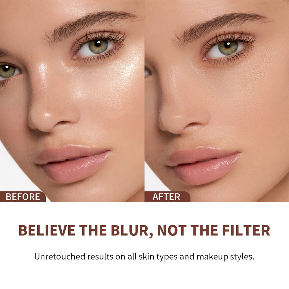Makeup Fixer Spray Long-Lasting Oil Control Natural Matte Non Drying Weightless Makeup Liquid Blurring Balm Setting Spray