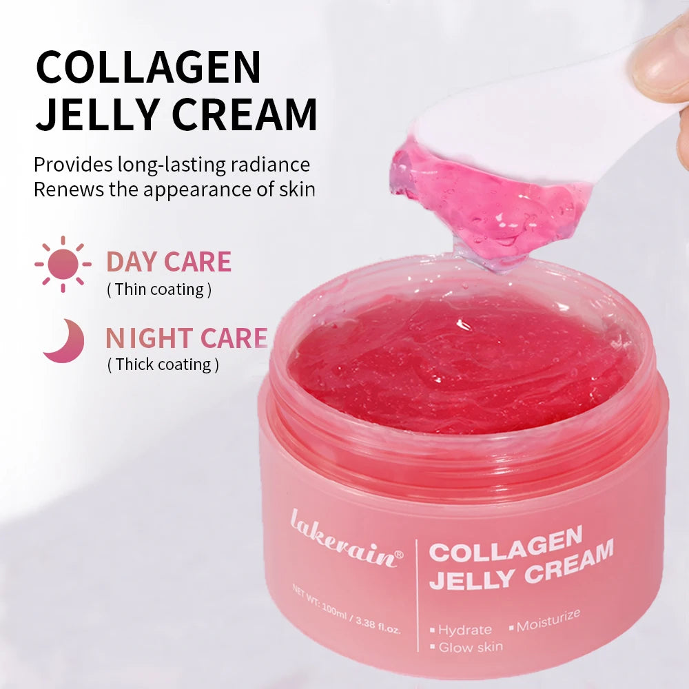 Anti Aging Collagen Face Cream 100ml Niacinamide Moisturizer Hydrating Gel For Tightening Soothing Firmness Skincare