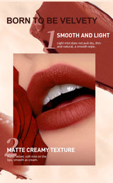 QIBEST 12 Colors Lip Makeup Nude Lipstick Pencil Waterproof Long Lasting Sexy Red Lip Stick Matte Lip Liner Pen Lipstick