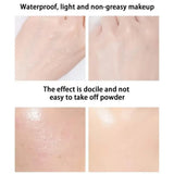 Face Makeup Primer Tri-color Cream Contour Color Isolation Waterproof Makeup Foundation Natural Makeup Base Cream 40g