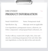 8pcs Natural Plant Face Mask Beauty Skincare Facial Masks Moisturizing Firming Hydrating Facial Mask Face Care Korean Cosmetics