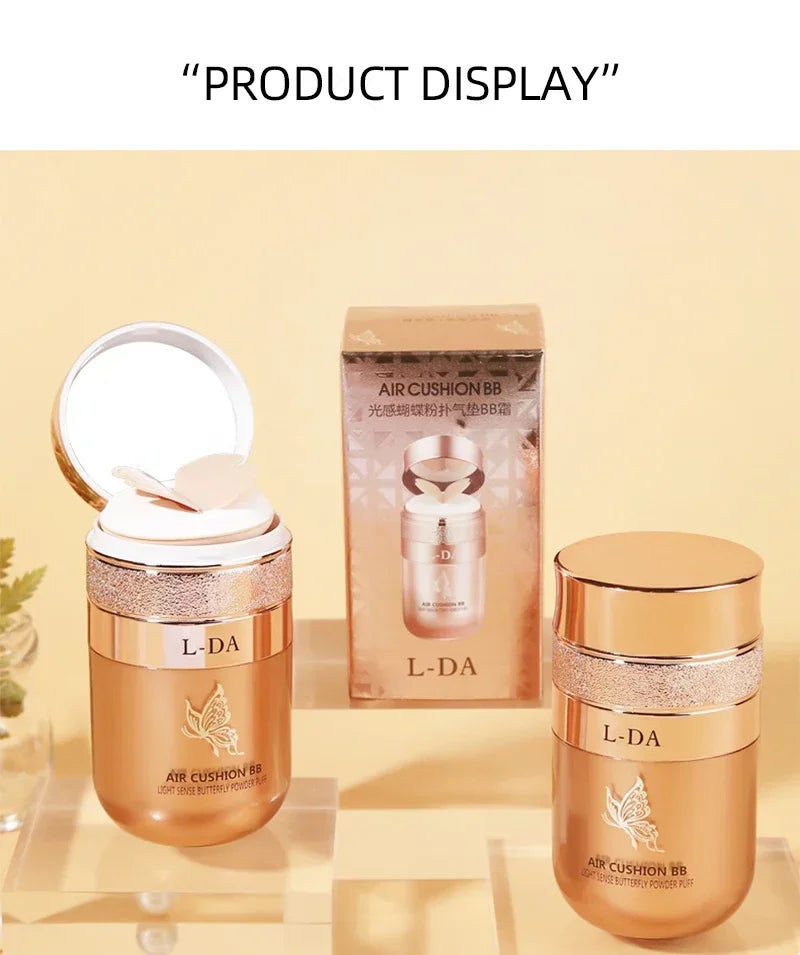 Air Cushion CC Cream Moisturizing Foundation Concealer Long Lasting Waterproof Brighten BB Cream Isolation Base Makeup Cosmetics
