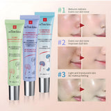Centella Asiatica Brightening Concealer CC Cream Sunscreen Facial Pore Concealer Even Skin Tone Moisturizing Primer