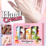 Christmas gift 5/box hand cream set,Fragrance hand cream,cream texture,hand cream travel pack,durable moisturizer gift for women