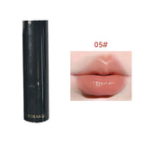 Lipstick Red Brown Lipstick Waterproof Moisturizing Mirror Lipstick Lip Gloss Natural Long-Lasting Makeup Valentine's Day Gift