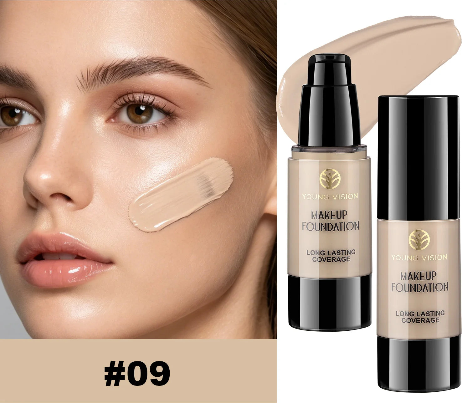 3 Colors Silky Concealer Cover Acne Marks Spots Dark Eye Circles Face Brightening Skin Whitening Concealer
