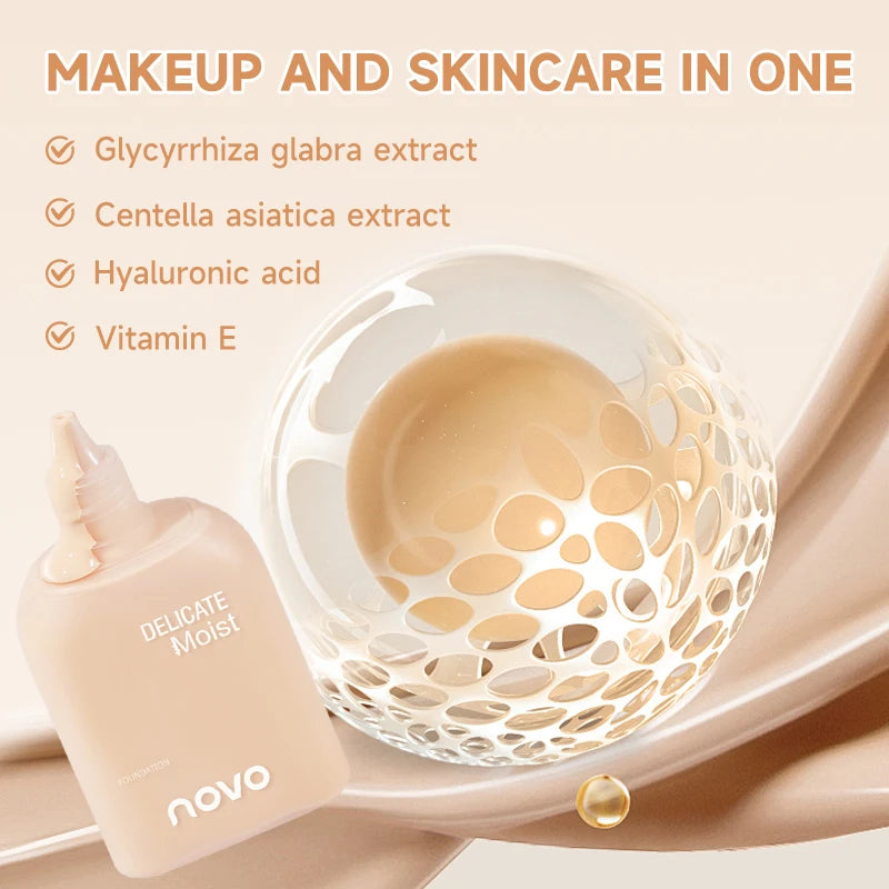 Smooth Liquid Foundation, Moisturizing BB Cream, Long-Lasting Oil-Control CC Cream, Waterproof And Sweat-Proof,Even skin tone