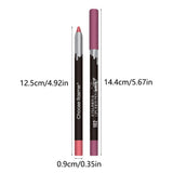 12 Color Matte Lip Liner Set, Lipstick Pen in 12 Colors, Gift Set, Durable Lip Makeup