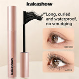 Long Lasting Curling Mascara, Waterproof & Sweatproof, No Clumping, Natural Lash Effect, Perfect for Daily Makeup