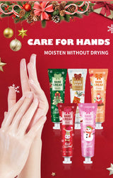 Christmas Gift Set Distribution 120PCS/Box in Bulk, Lip Balm in Bulk, Hand Cream in Bulk, Christmas Cards, Gift Gauze Bags