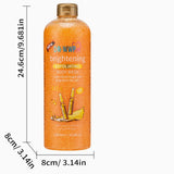 1000ml Lavender Kojic Acid AHA Shower Gel Deep Cleansing Brighten Skin Scrub Body Wash Exfoliator Body Care Fragrance Skincare