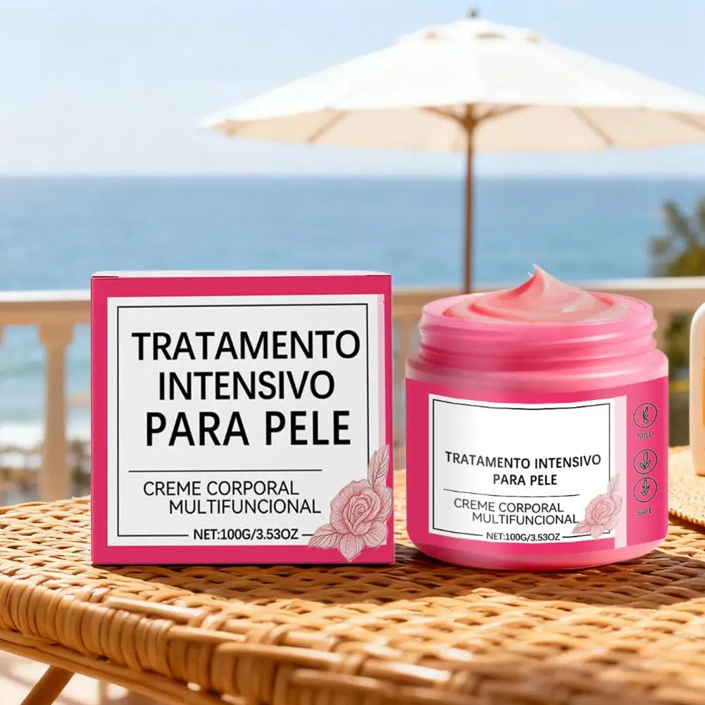 Multifunctional Pink Intensive Cream Stretch Mark Cream Postpartum Treatment Improves Firming Women Pregnant Mark Care
