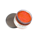 Mofajang Color Hair Wax Dye Styling Pomade Silver Grandma Grey Disposable Natural  Strong Gel Cream   for Women Men