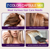 30Pcs Anti Hair Loss Hair Vitamin Capsule Oil Keratin Complex Oil Smooth Silky Hair Serum Hair Mask Repair Frizz Damaged Sevich