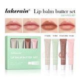 Mirror Lip Balm Butter Set Deep Moisturizing Lip Glaze Gross Smoothing Color Lips Oil Long Lasting Nourishing Lip Care Cosmetics