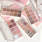 HISYI Star Rejuvenation Ten-Color Eye Shadow Pearl Matte Pink Pure Desire Powder Brown Plate Gentle Daily Cheap Makeup