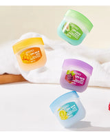 8 Pieces Vaseline Lip Balm Set Rose Lemon Flavor Moisturizing Anti-Dry Crack Long Lasting Nourishing Lip Mask Lip Care