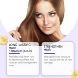 Anti Frizz Straightening Hair Cream Deeply Nourish Improve Dry Split Ends Reduce Breakage Smooth Conditioner Keratin Hair Mask