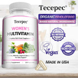 Women's Multivitamin Multimineral Capsules - Magnesium Biotin Calcium Selenium, Supports Skin Nails Joint Bone Immune Energy