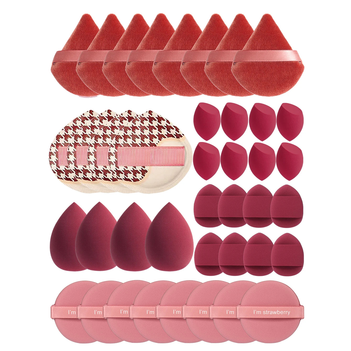 10/20/40/50/60Pcs of Bandage Makeup Remover Pads Use Makeup Remover and Powder to Cover Blemishes. Mix Bb Cream, Liquid Foundat