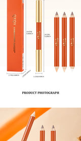Three dimensional Fine Double Head Contour Pen to Lighten Tear Hole Natural Touch Nose Shadow Contour Holding Highlighter