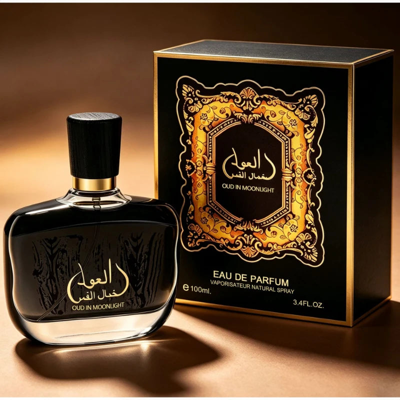 Arabic Sandalwood Perfume Classic Agarwood & Irresistible Musk Fragrance Long-lasting Elegant Charming Woody Eau De Parfum