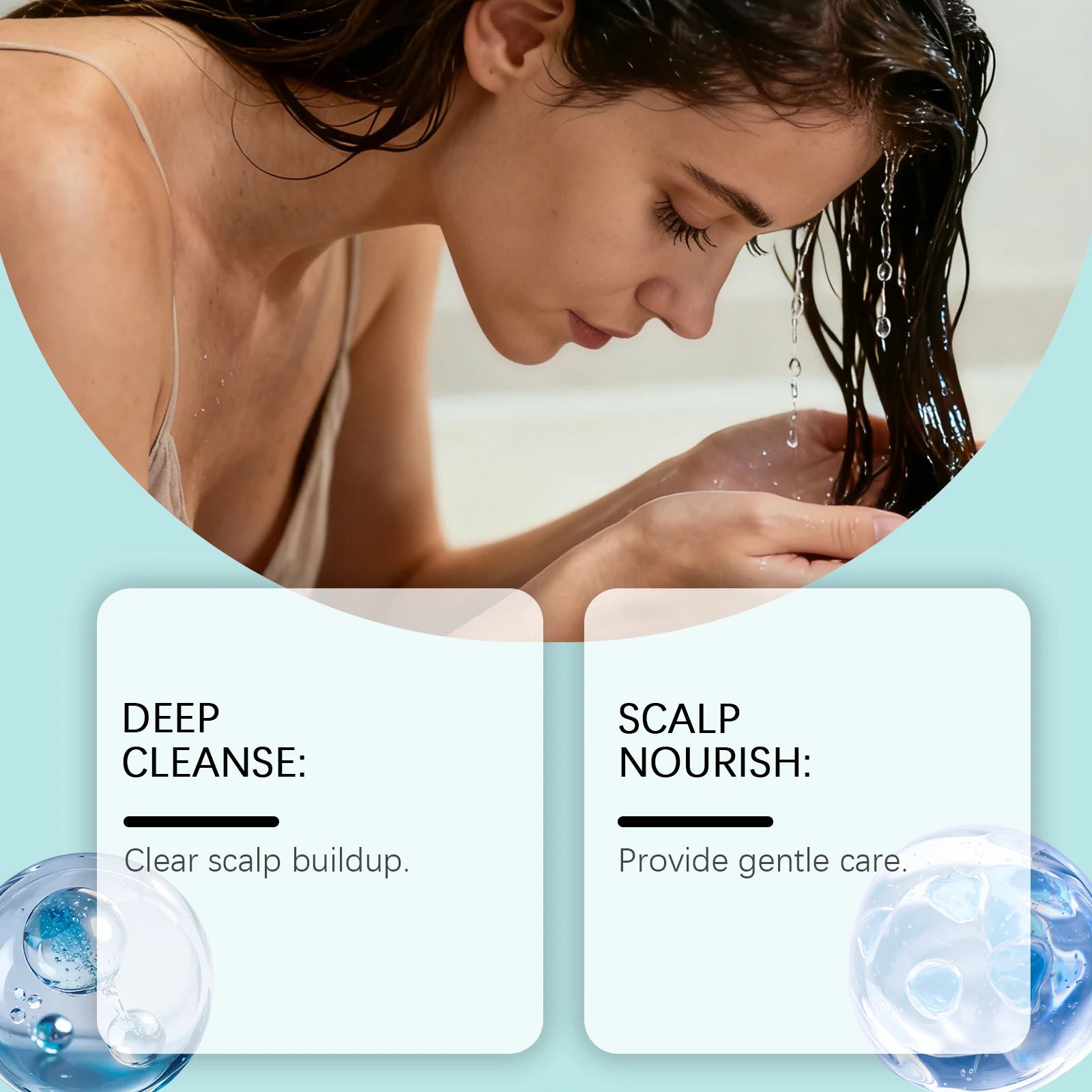 Salicylic Detox Scalp Scrub With Massage Brush Set Deep Cleansing Refreshing Oil Control Anti-Frizzy Hair Care Salon-at-home