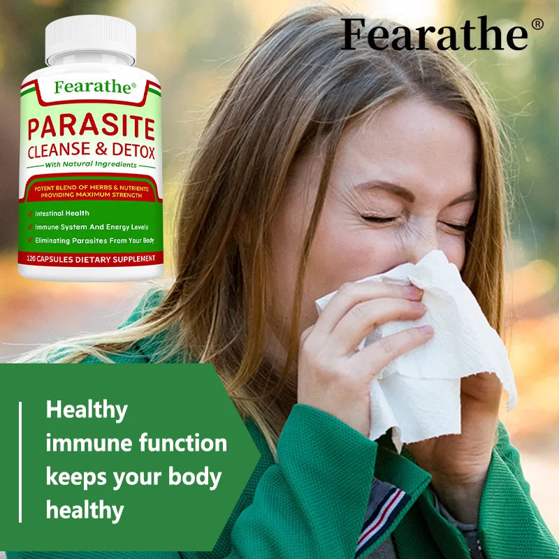 Parasite Cleanse - Bowel Cleansing Supplement, Digestive Health, Immune Health, Parasite Removal, Natural Gut Health