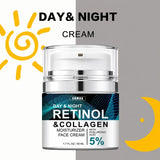 50ML Retinol Face Cream Moisturizing Firming Brightening Skincare Collagen Hyaluronic Acid Creams Facial Skin Care Products