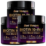 Bee Venom Biotin 10-in-1 Skin Mend Cream, Anti-Wrinkle & Anti-Aging, Fast Revitalizing & Firming, 5 Min Glow