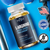 Daitea L-Arginine Supplement - For energy, strength and endurance support during exercise | Muscle Mass, Non-GMO