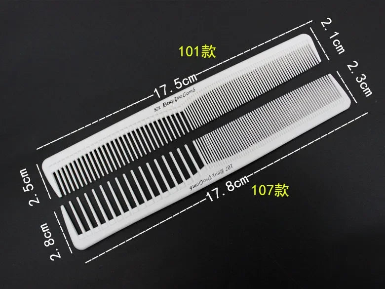 Brush Professional Hair Cutting Comb Anti-static Flat Head Cutter Comb FineTooth Haircut Salon Tools Barber Hair Accessories