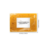 100g Turmeric & Kojic Acid Soap Whitening For Dark Spots Deep Moisturizing, Oil Control & Hydrating Body Wash with Ginger