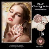 The Flower Knows Little Angel Collection Relief Highlight Face Powder Iluminador Makeup Contour Highlighter Palette 8g/0.3Fl.oz