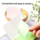 100/300pcs/6Packs Protable Face Oil Blotting Paper Matting Wipes Facial Cleanser Oil Control Oil-absorbing Face Cleaning Tools