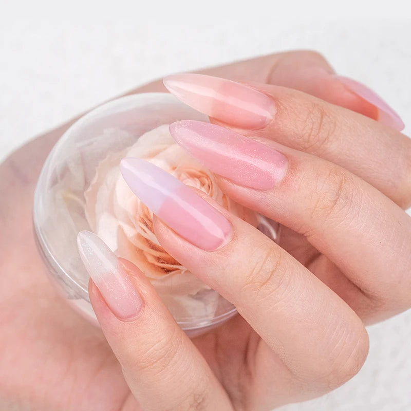 VENALISA Clear Color Extension Gel Pearl Glittle Gel Canni Supply Camouflage Fasting Jelly Nail Gel Self Leveling Acrylic Gel
