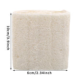 1/3pcs Organic Loofahs Loofah Spa Exfoliating Scrubber Natural Luffa Body Wash Sponge Remove Dead Skin Made Soap Dishwashing