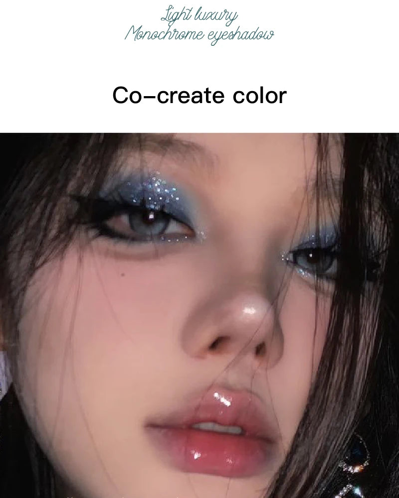 Metallic Glitter Pearlescent Eyeshadow Cream Chameleon Sparkling Mashed Potato EyeShadow Shimmer Brightening Highlighter