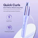Tinsol 32mm Automatic Curling Iron Automatic Rotating Ceramic Curler Professional Curling Iron Curling Iron Curler