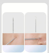 Optional 4Pcs 7Pcs 8Pcs Stainless Steel Skin Care Tool Set For Blackhead And Pimple Household Salon Grooming Accessory