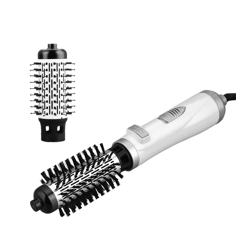 3 in 1 Round Rotating Volumizer Styler Rotating Hair Brush Automatic Rotating Styler Ionic Hair Brush hot air Dryer