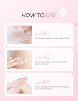 Laikou Sakura Underarm Cream Knee Buttocks Dark Skin  Improve Melanin Pigmentation Korean Skin Care Product 30g