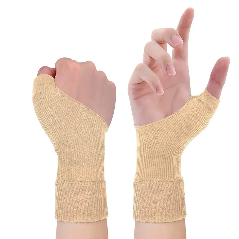 Wrist Thumb Compression Arthritis Gloves, Breathable Wrist Support Wrist Brace Wrist Sleeve With Gel Thumb Injury Pads